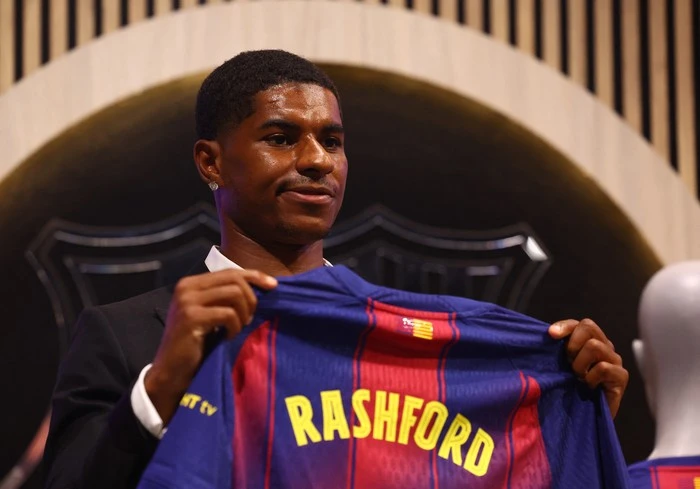 Beberapa Staf Barcelona Kaget dengan Performa Marcus Rashford