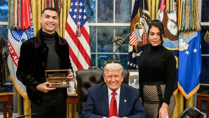 Partai Demokrat AS Sindir Ronaldo-Trump dengan Video Messi